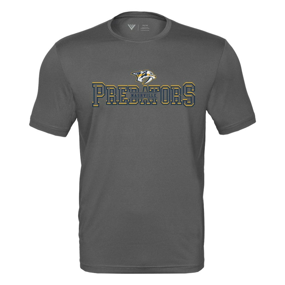 Nashville Predators Levelwear Anthem Journey Performance T-Shirt - Charcoal | US 203144877