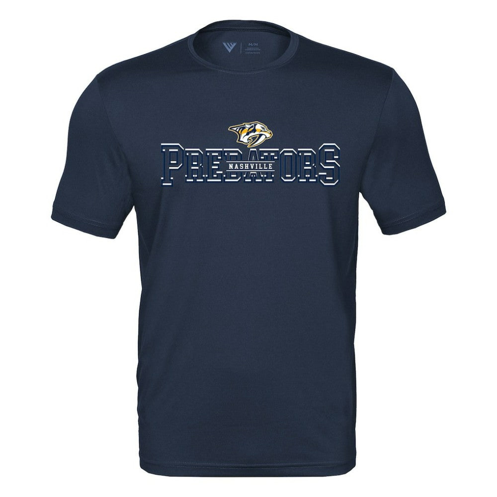 Nashville Predators Levelwear Anthem Journey Performance T-Shirt - Navy | US 203144878