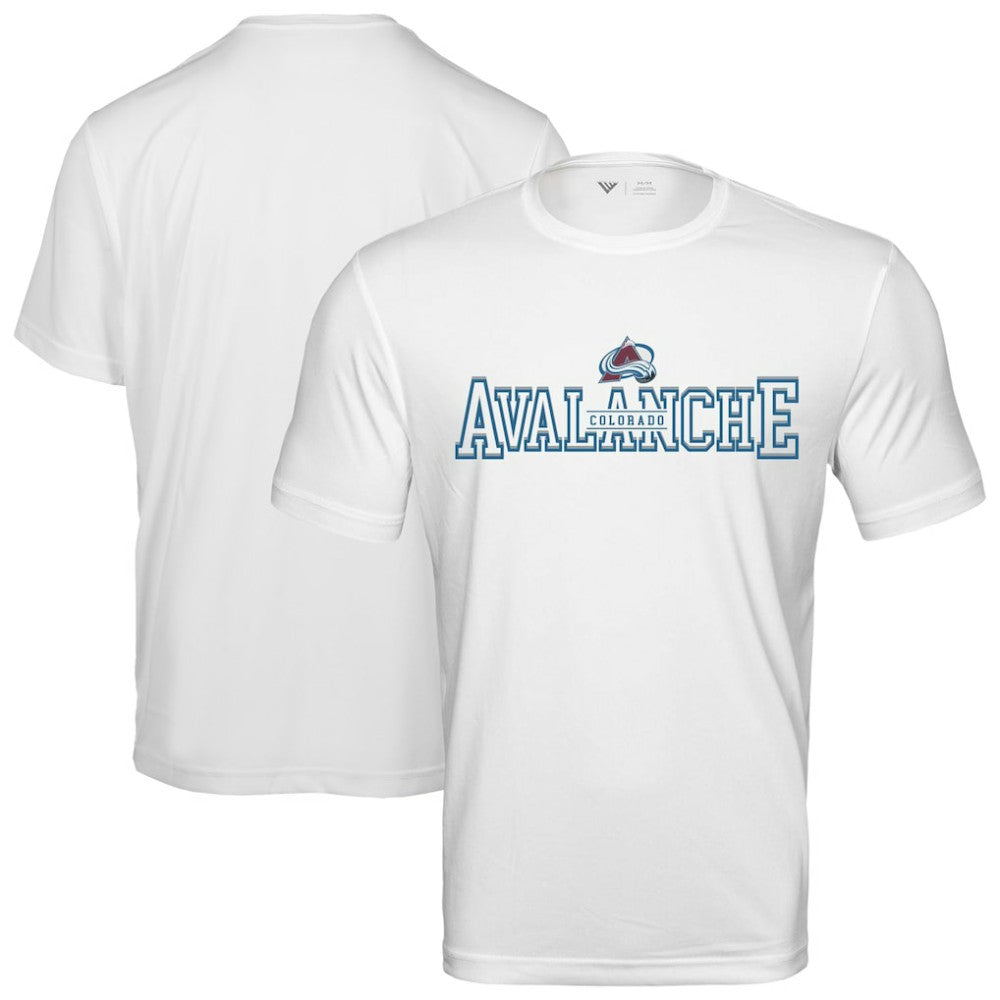Colorado Avalanche Levelwear Anthem Journey Performance T-Shirt - White | US 203144882