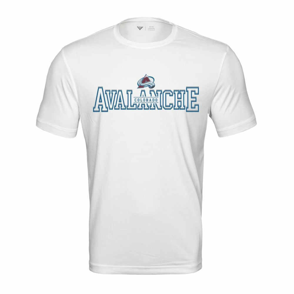 Colorado Avalanche Levelwear Anthem Journey Performance T-Shirt - White | US 203144882
