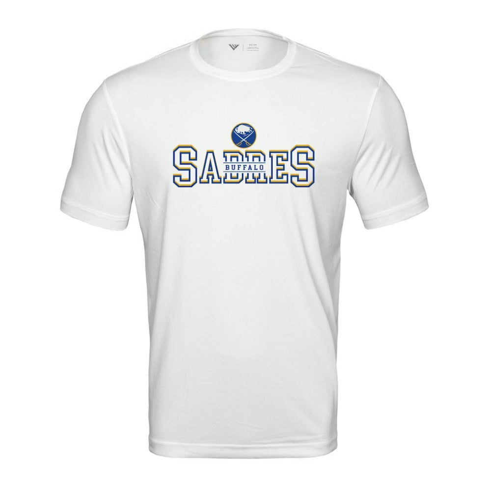 Buffalo Sabres Levelwear Anthem Journey Performance T-Shirt - White | US 203144885
