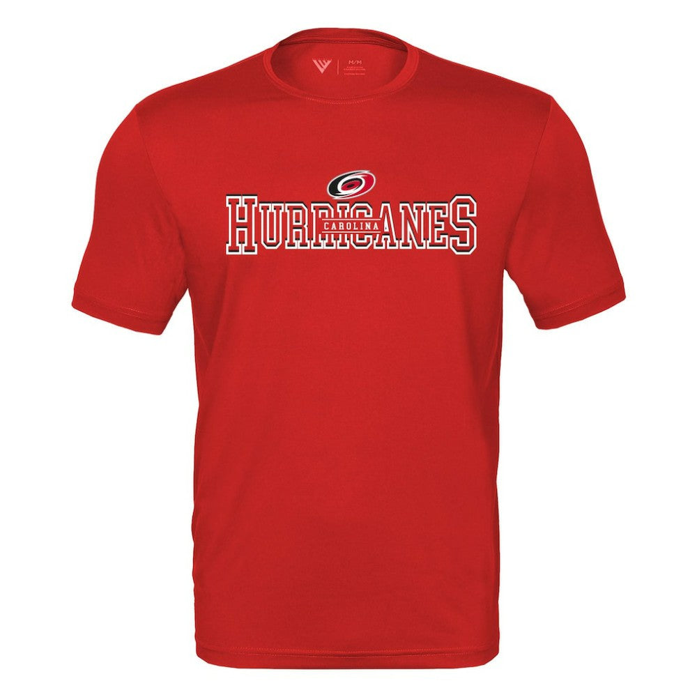 Carolina Hurricanes Levelwear Anthem Journey Performance T-Shirt - Red | US 203144888