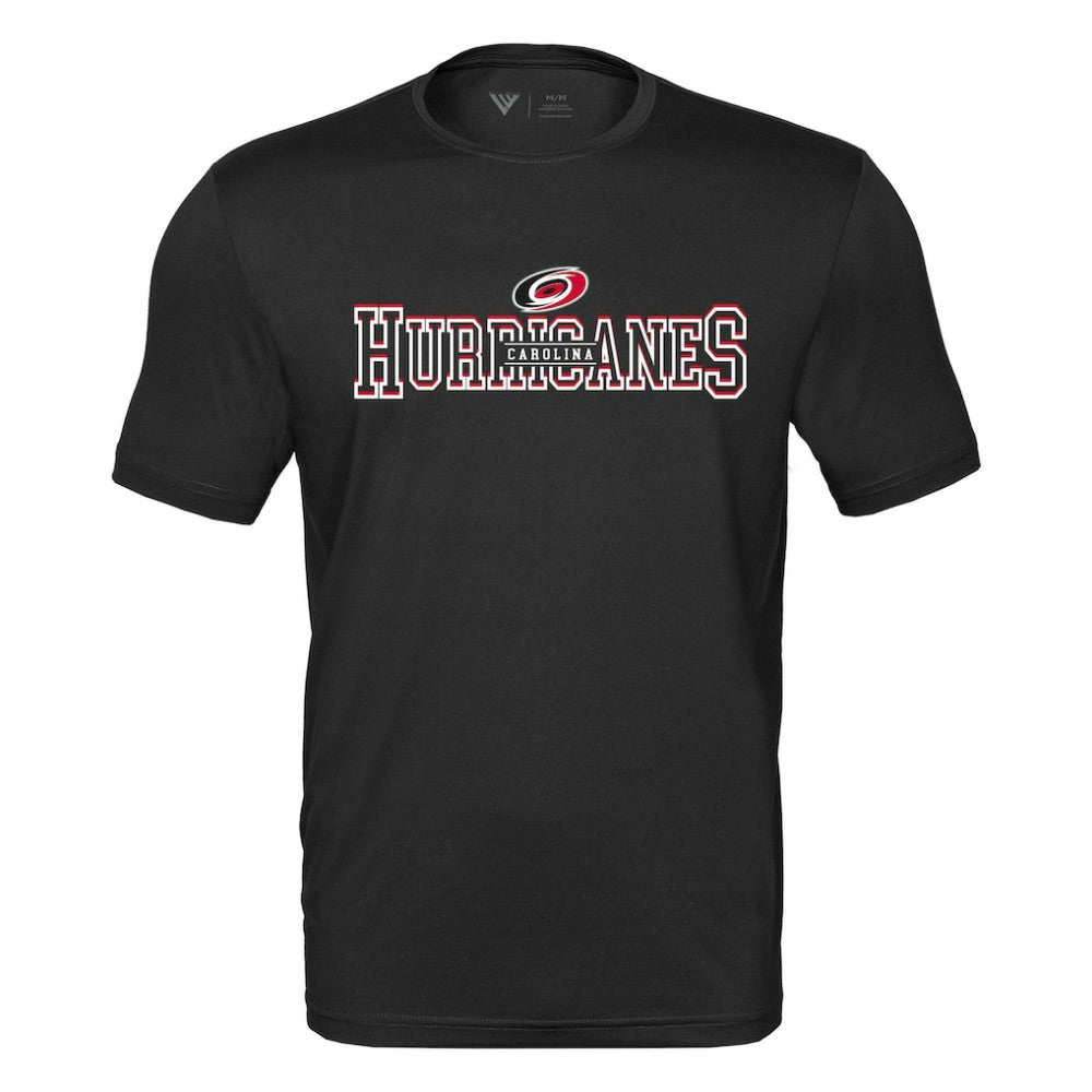 Carolina Hurricanes Levelwear Anthem Journey Performance T-Shirt - Black | US 203144890