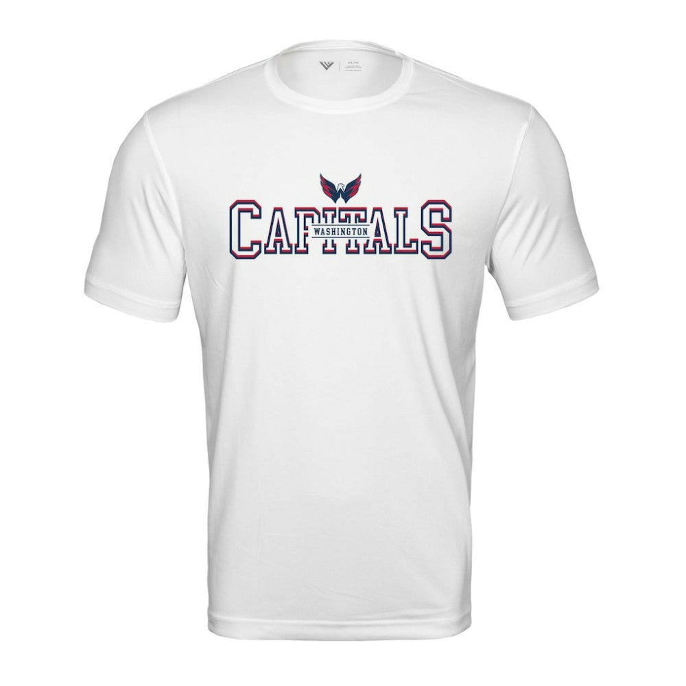 Washington Capitals Levelwear Anthem Journey Performance T-Shirt - White | US 203144899