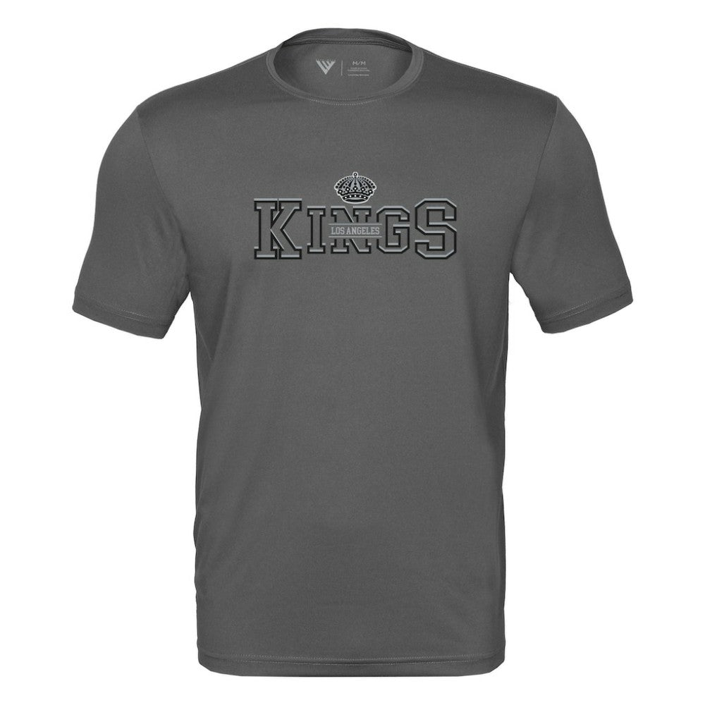Los Angeles Kings Levelwear Anthem Journey Performance T-Shirt - Charcoal | US 203144902
