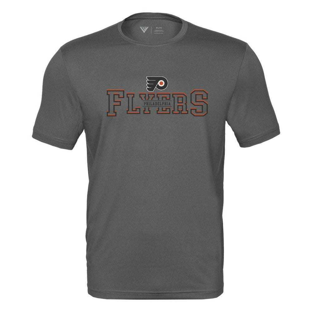 Philadelphia Flyers Levelwear Anthem Journey Performance T-Shirt - Charcoal | US 203144911