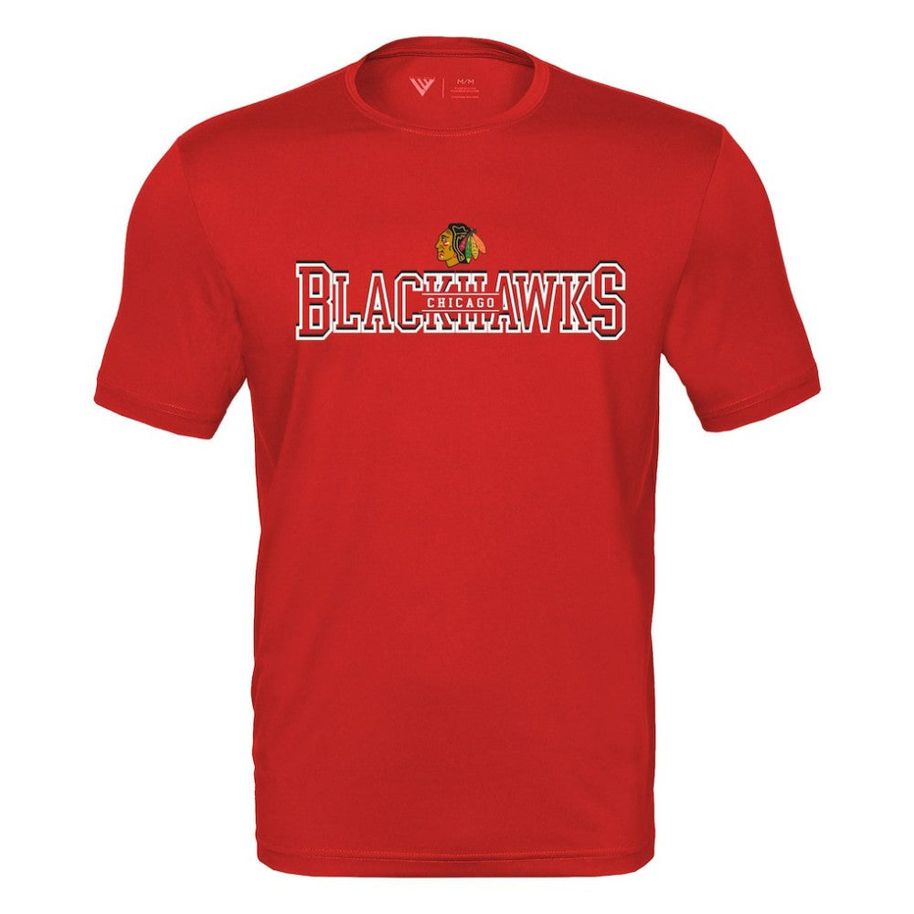 Chicago Blackhawks Levelwear Anthem Journey Performance T-Shirt - Red | US 203144913