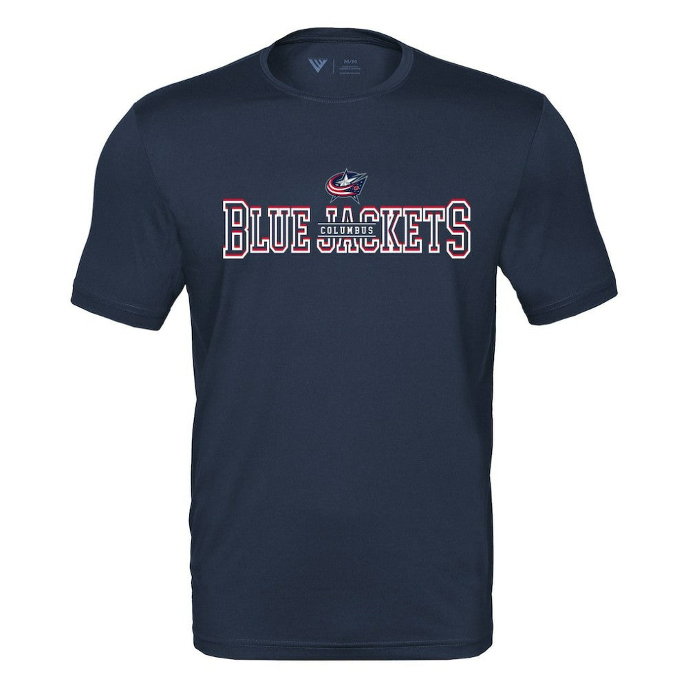 Columbus Blue Jackets Levelwear Anthem Journey Performance T-Shirt - Navy | US 203144916
