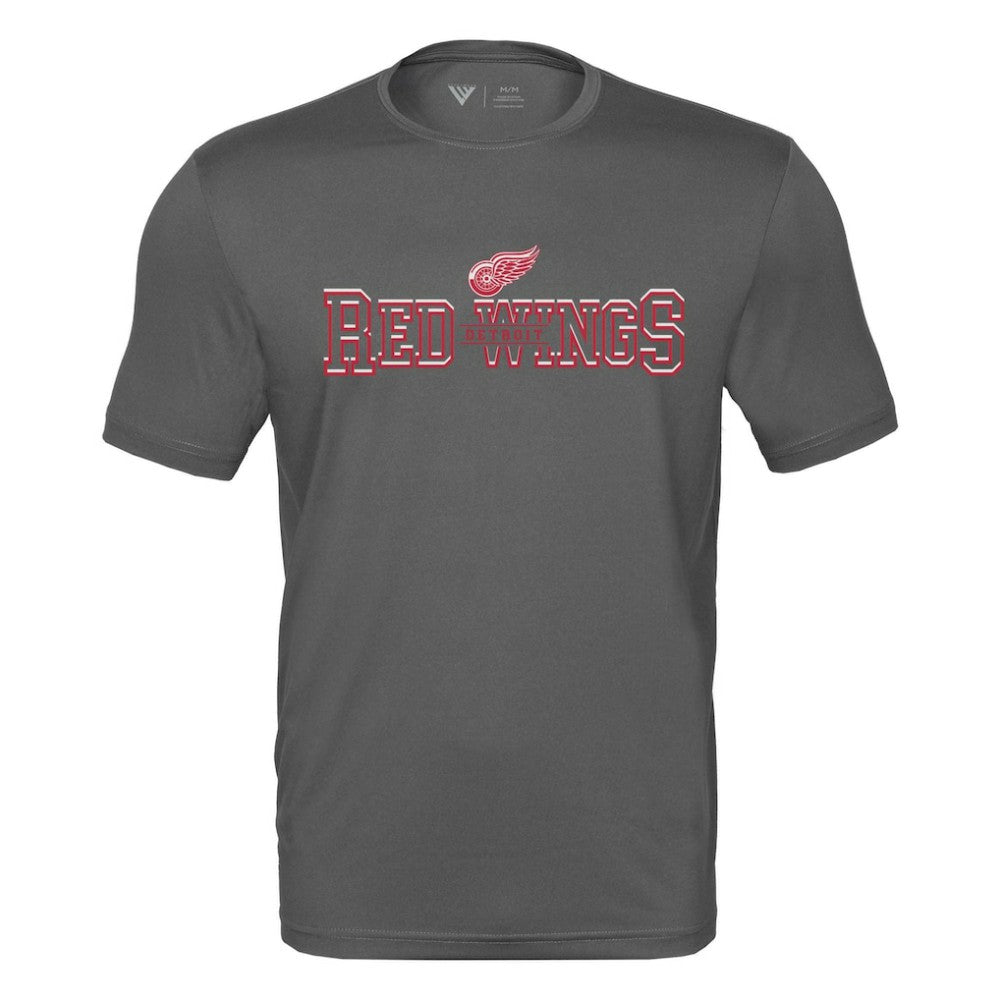 Detroit Red Wings Levelwear Anthem Journey Performance T-Shirt - Charcoal | US 203144920
