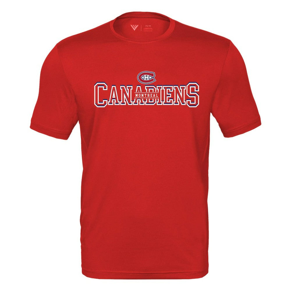 Montreal Canadiens Levelwear Anthem Journey Performance T-Shirt - Red | US 203144927