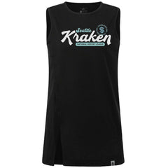 Seattle Kraken Levelwear Women's Influx Monument Tank Top - Black | US 203144994