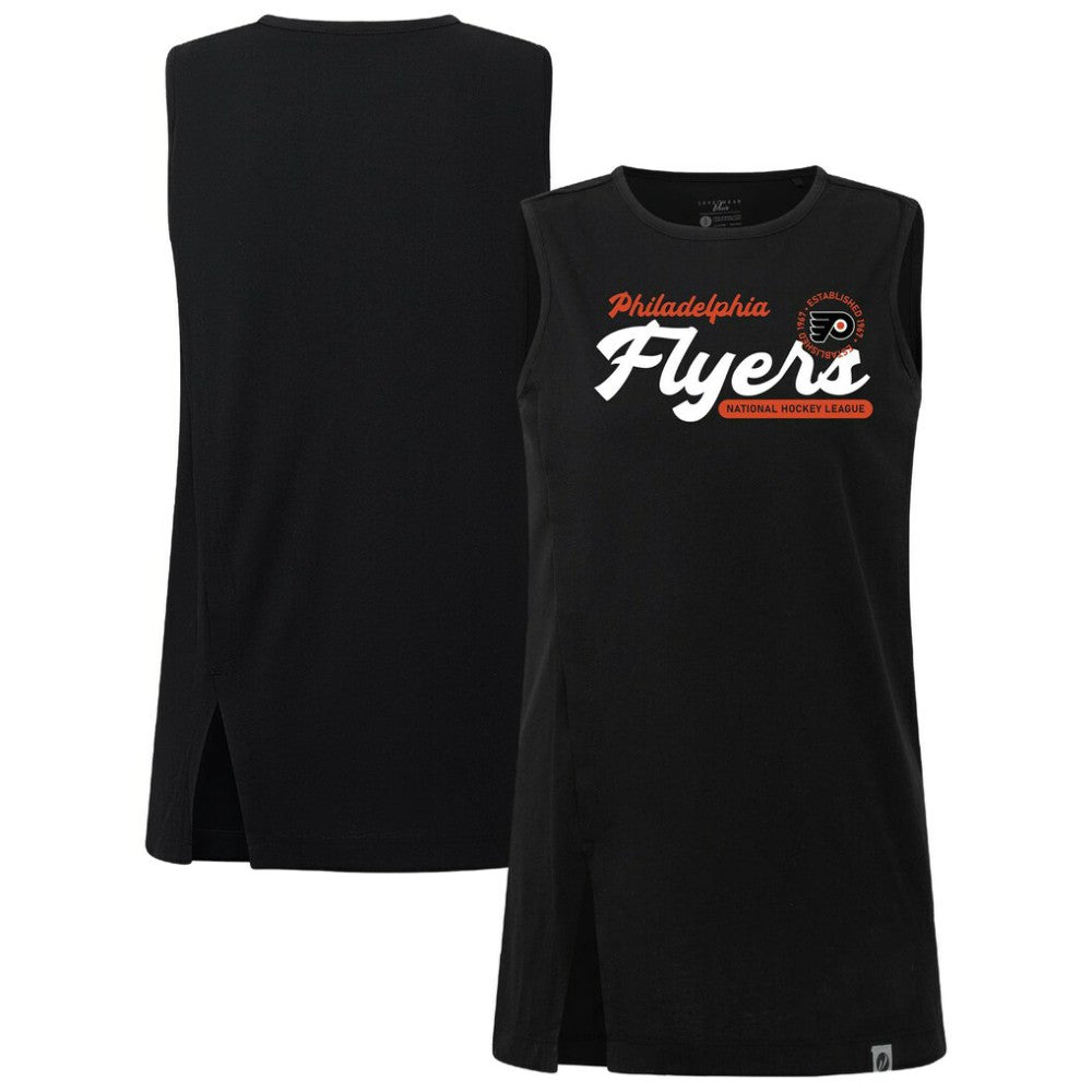 Philadelphia Flyers Levelwear Women's Influx Monument Tank Top - Black | US 203144996