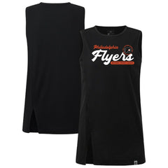 Philadelphia Flyers Levelwear Women's Influx Monument Tank Top - Black | US 203144996