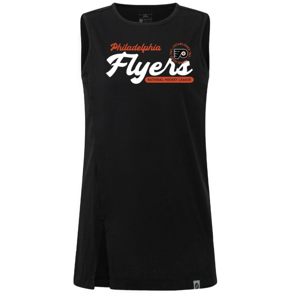 Philadelphia Flyers Levelwear Women's Influx Monument Tank Top - Black | US 203144996