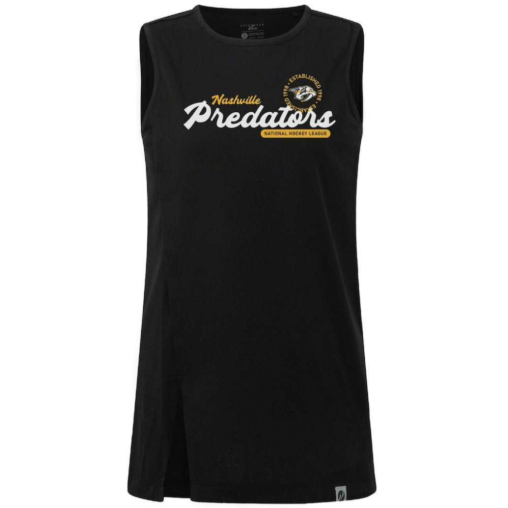 Nashville Predators Levelwear Women's Influx Monument Tank Top - Black | US 203144999