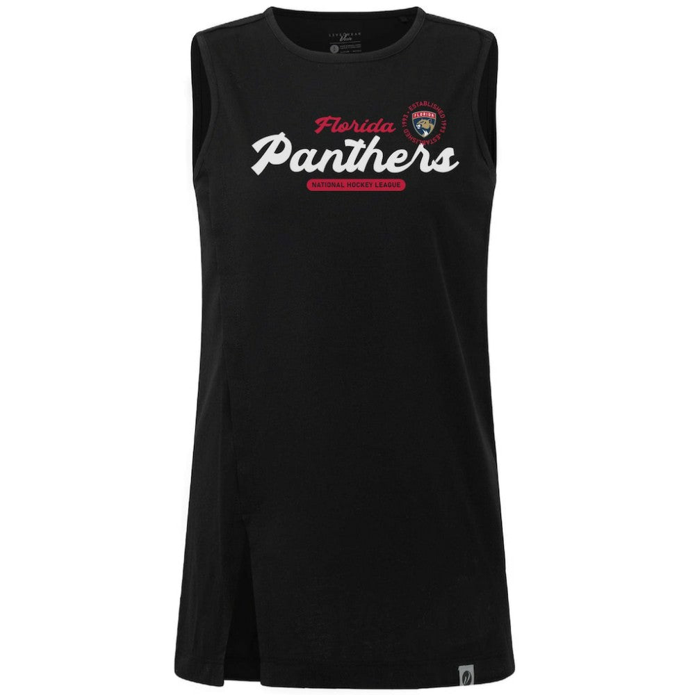 Florida Panthers Levelwear Women's Influx Monument Tank Top - Black | US 203145003