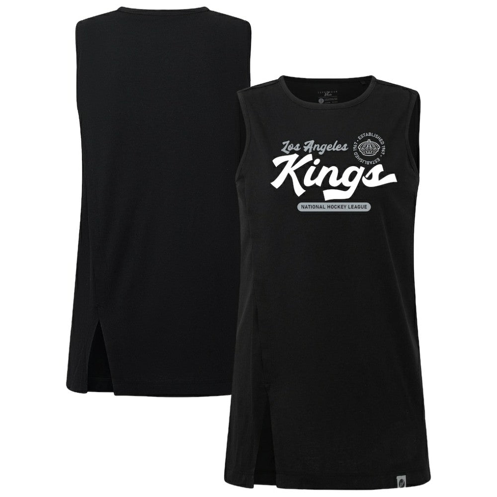 Los Angeles Kings Levelwear Women's Influx Monument Tank Top - Black | US 203145007