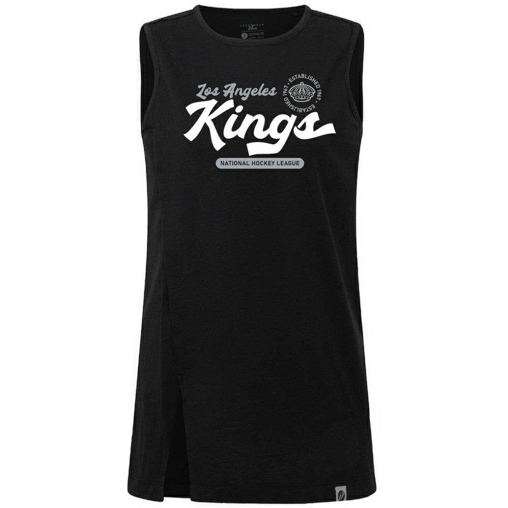 Los Angeles Kings Levelwear Women's Influx Monument Tank Top - Black | US 203145007