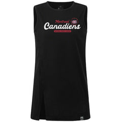 Montreal Canadiens Levelwear Women's Influx Monument Tank Top - Black | US 203145016