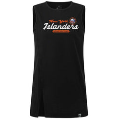 New York Islanders Levelwear Women's Influx Monument Tank Top - Black | US 203145017