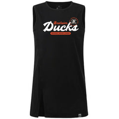 Anaheim Ducks Levelwear Women's Influx Monument Tank Top - Black | US 203145022