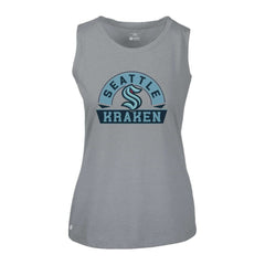 Seattle Kraken Levelwear Women's Macy Banner Arch Tank Top - Gray | US 203145024