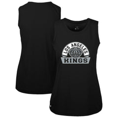 Los Angeles Kings Levelwear Women's Macy Banner Arch Tank Top - Black | US 203145046