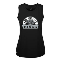 Los Angeles Kings Levelwear Women's Macy Banner Arch Tank Top - Black | US 203145046