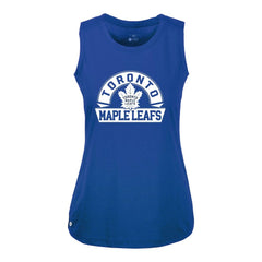 Toronto Maple Leafs Levelwear Women's Macy Banner Arch Tank Top - Royal | US 203145055
