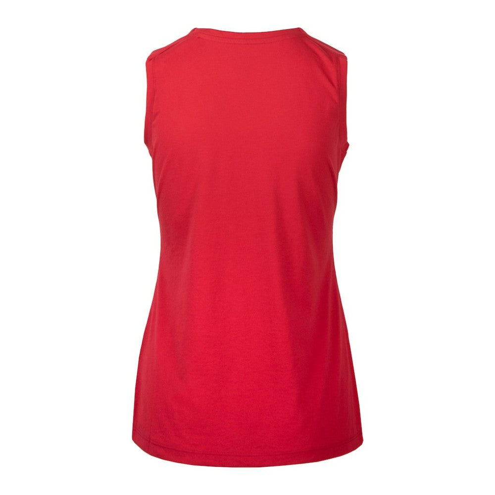 Carolina Hurricanes Levelwear Women's Macy Banner Arch Tank Top - Red | US 203145071
