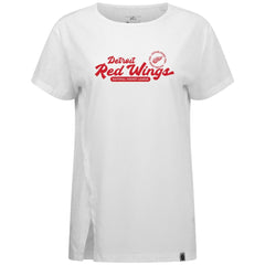 Detroit Red Wings Levelwear Women's Influx Monument T-Shirt - White | US 203145105