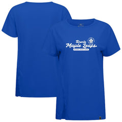 Toronto Maple Leafs Levelwear Women's Influx Monument T-Shirt - Royal | US 203145110