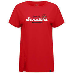 Ottawa Senators Levelwear Women's Influx Monument T-Shirt - Red | US 203145111