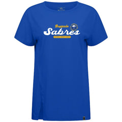 Buffalo Sabres Levelwear Women's Influx Monument T-Shirt - Royal | US 203145121