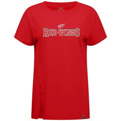 Detroit Red Wings Levelwear Women's Influx Journey T-Shirt - Red | US 203145142