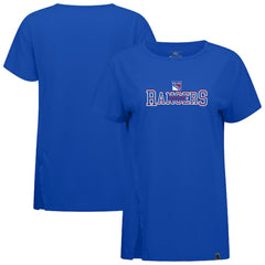 New York Rangers Levelwear Women's Influx Journey T-Shirt - Royal | US 203145144