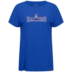 New York Rangers Levelwear Women's Influx Journey T-Shirt - Royal | US 203145144