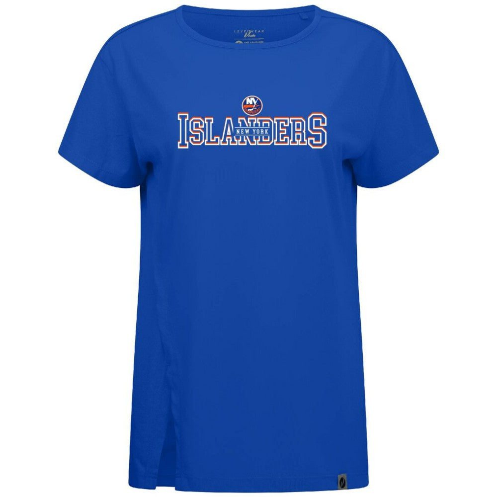 New York Islanders Levelwear Women's Influx Journey T-Shirt - Royal | US 203145148