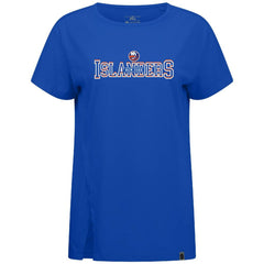 New York Islanders Levelwear Women's Influx Journey T-Shirt - Royal | US 203145148