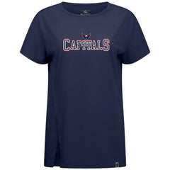 Washington Capitals Levelwear Women's Influx Journey T-Shirt - Navy | US 203145152