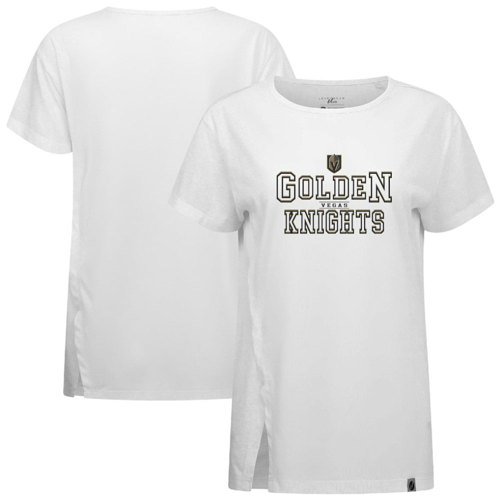 Vegas Golden Knights Levelwear Women's Influx Journey T-Shirt - White | US 203145165
