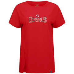 New Jersey Devils Levelwear Women's Influx Journey T-Shirt - Red | US 203145166