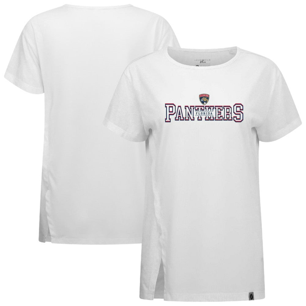 Florida Panthers Levelwear Women's Influx Journey T-Shirt - White | US 203145170