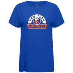 New York Islanders Levelwear Women's Influx Banner Arch T-Shirt - Royal | US 203145210