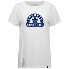 Toronto Maple Leafs Levelwear Women's Influx Banner Arch T-Shirt - White | US 203145219