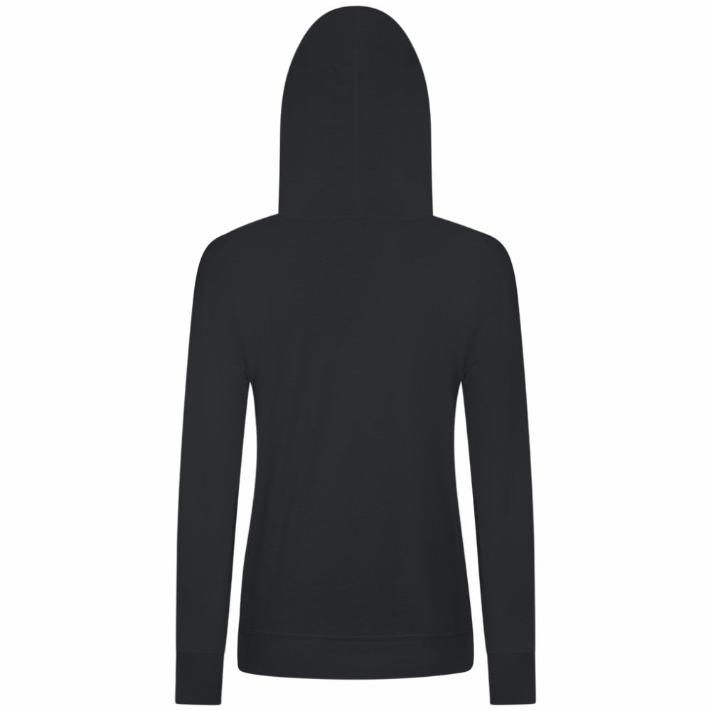 Anaheim Ducks Levelwear Women's Relay Banner Arch Pullover Hoodie - Black | US 203145223