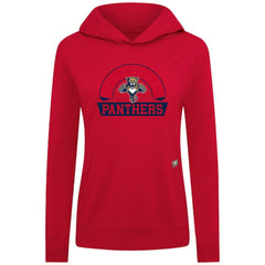 Florida Panthers Levelwear Women's Relay Banner Arch Pullover Hoodie - Red | US 203145251