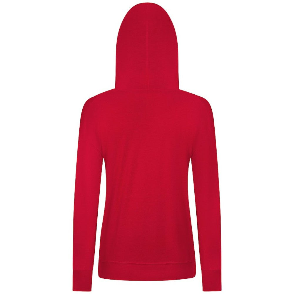 Montreal Canadiens Levelwear Women's Relay Banner Arch Pullover Hoodie - Red | US 203145253