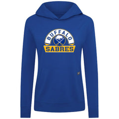 Buffalo Sabres Levelwear Women's Relay Banner Arch Pullover Hoodie - Royal | US 203145258