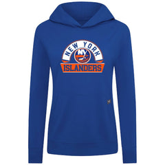 New York Islanders Levelwear Women's Relay Banner Arch Pullover Hoodie - Royal | US 203145260